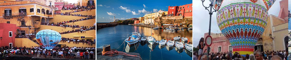 Festa di Santa Candida a vela a Ventotene